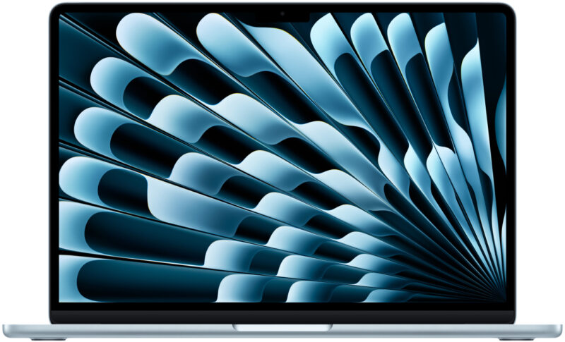 Ноутбук Apple MacBook Air 13" (M4, 2025) 16 ГБ, 256 ГБ SSD, "небесно-голубой" — изображение 1
