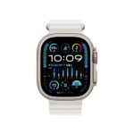 Смарт-часы Apple Watch Ultra 2 GPS+ Cellular, 49 мм, белого цвета — изображение 3