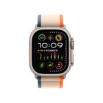 Смарт-часы Apple Watch Ultra 2 GPS + Cellular, 49 мм, оранжевого/бежевого цвета — изображение 3
