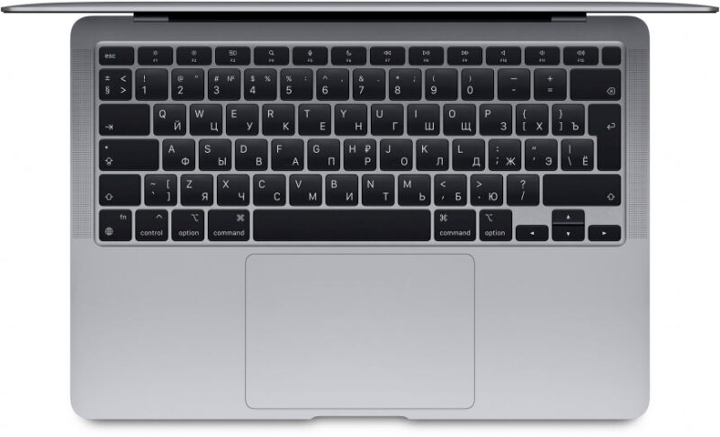 Ноутбук Apple MacBook Air 13,3" M1 8/256 ГБ Серый космос — изображение 2