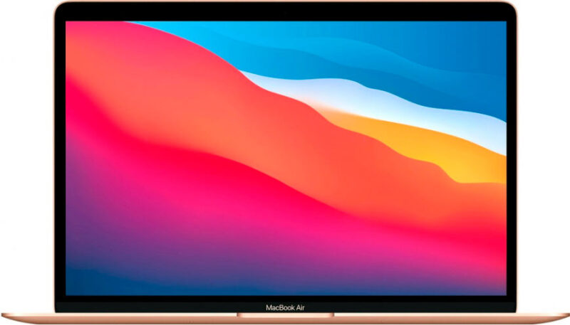 Ноутбук Apple MacBook Air 13,3" M1/8/256 ГБ Золото — изображение 1