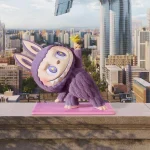 Брелок LaBuBu The Monsters Lazy Yoga — изображение 8