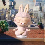 Брелок LaBuBu The Monsters Lazy Yoga — изображение 6