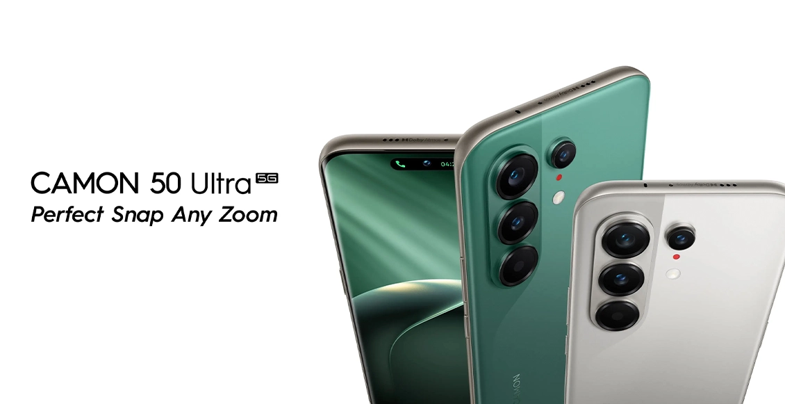 Смартфон Tecno Camon 50 Ultra 12/256 ГБ зелёный (2sim + eSim) Смартфон Tecno Camon 50 Ultra 12/256 ГБ зелёный (2sim + eSim) - 1