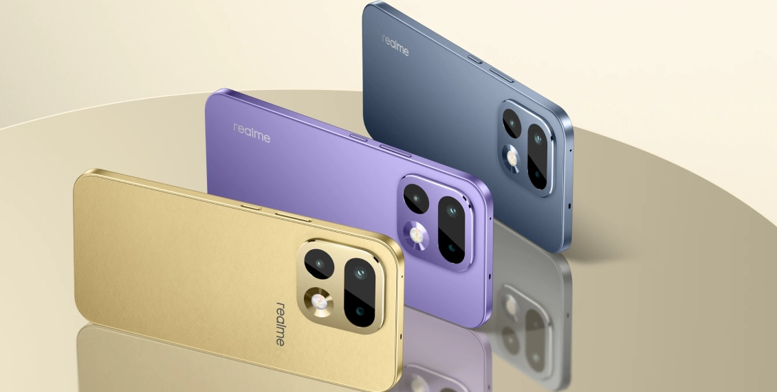 Смартфон Realme 16 Pro 5G 12/512 ГБ бежевый (2sim) Смартфон Realme 16 Pro 5G 12/512 ГБ бежевый (2sim) - 1