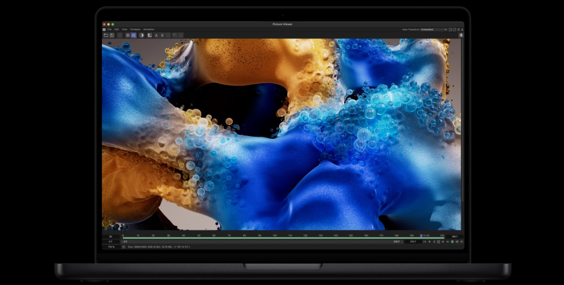 Ноутбук Apple Macbook Pro 16" (2026) M5 Max 48 ГБ, 2 ТБ SSD (MGEE4), "чёрный космос" Ноутбук Apple Macbook Pro 16" (2026) M5 Max 48 ГБ, 2 ТБ SSD (MGEE4), "чёрный космос" - 2