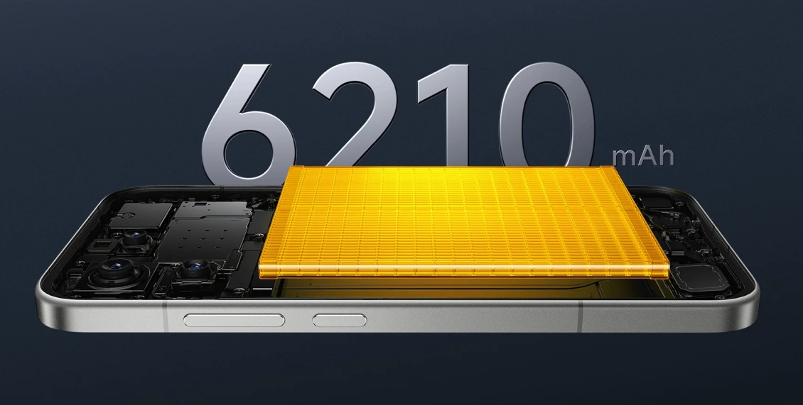 Смартфон Xiaomi Poco F8 Pro 12/256 ГБ голубой (2sim) Смартфон Xiaomi Poco F8 Pro 12/256 ГБ голубой (2sim) - 6