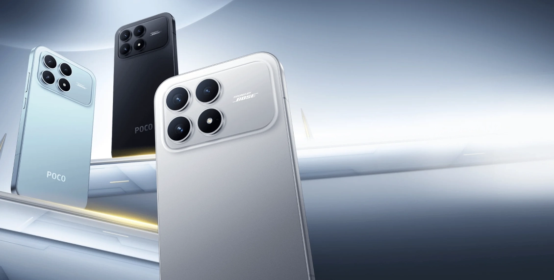 Смартфон Xiaomi Poco F8 Pro 12/256 ГБ голубой (2sim) Смартфон Xiaomi Poco F8 Pro 12/256 ГБ голубой (2sim) - 1