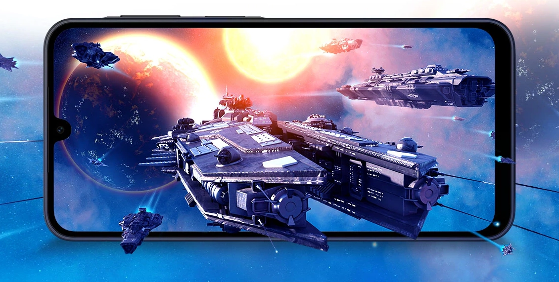 Смартфон Samsung Galaxy A17 4/128 ГБ голубой (2sim - гибридный слот) Смартфон Samsung Galaxy A17 4/128 ГБ голубой (2sim - гибридный слот) - 5