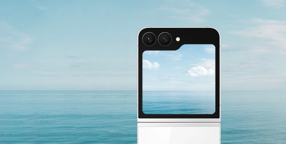 Смартфон Samsung Galaxy Z Flip 7 FE 8/128 ГБ белый (1sim + eSim) Смартфон Samsung Galaxy Z Flip 7 FE 8/128 ГБ белый (1sim + eSim) - 1